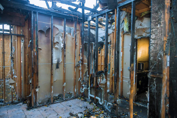 Professional Soot Cleanup technician working in Kendall, FL